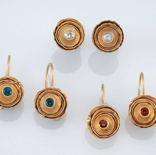 Birch Earrings in Vermeil